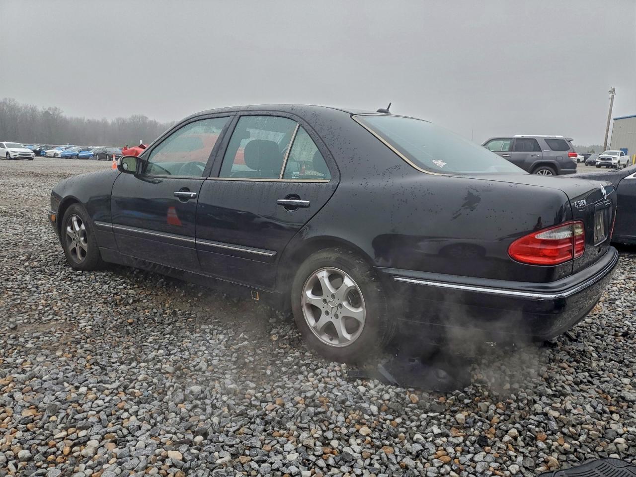 2002 Mercedes-benz E 320 Black vin: WDBJF65JX2B490279