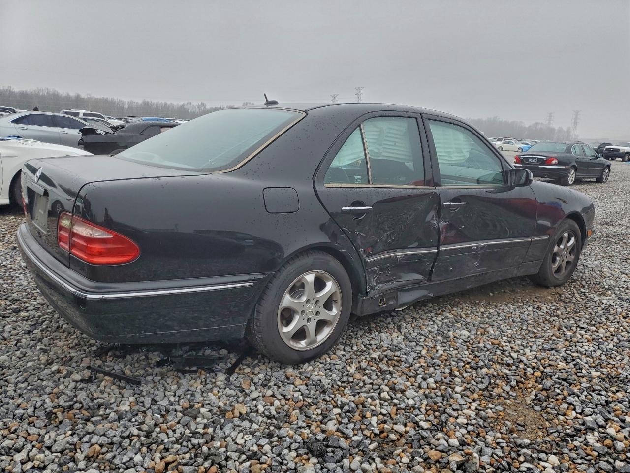 2002 Mercedes-benz E 320 Black vin: WDBJF65JX2B490279