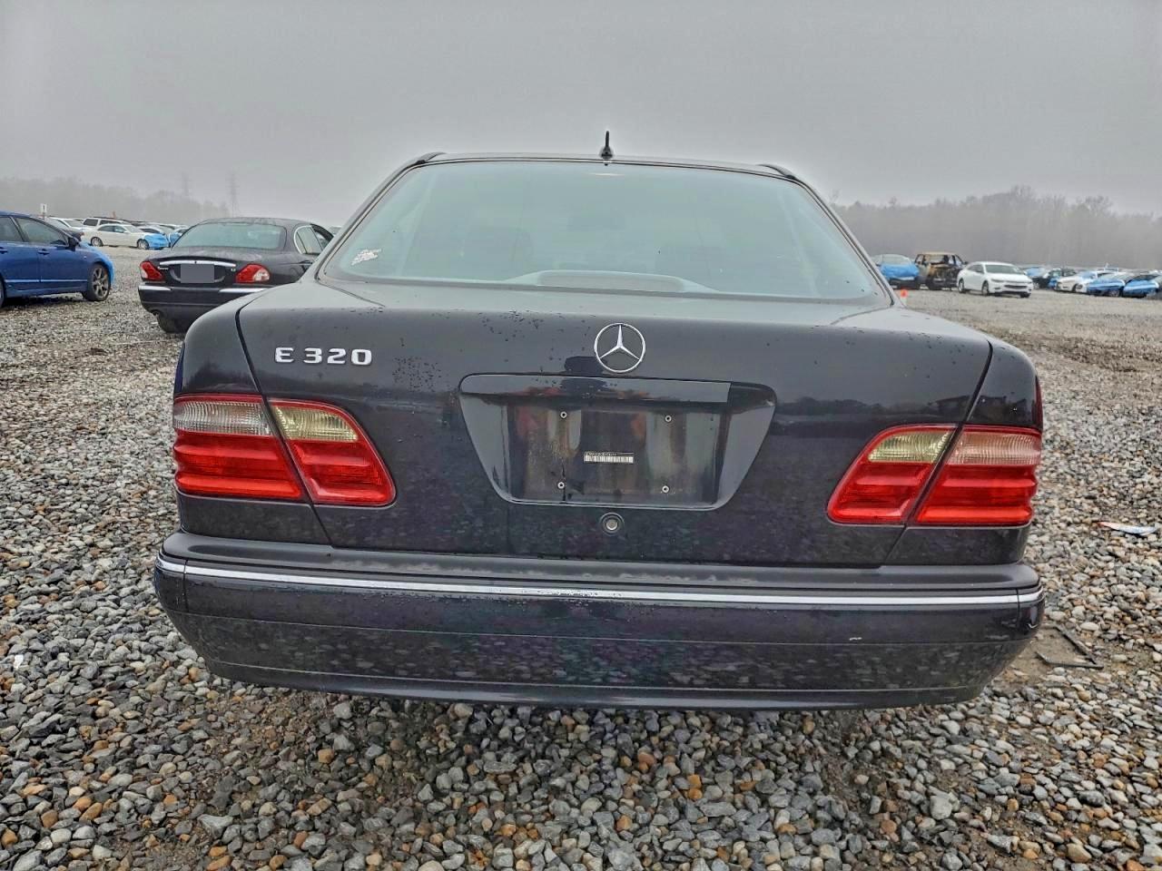 2002 Mercedes-benz E 320 Black vin: WDBJF65JX2B490279