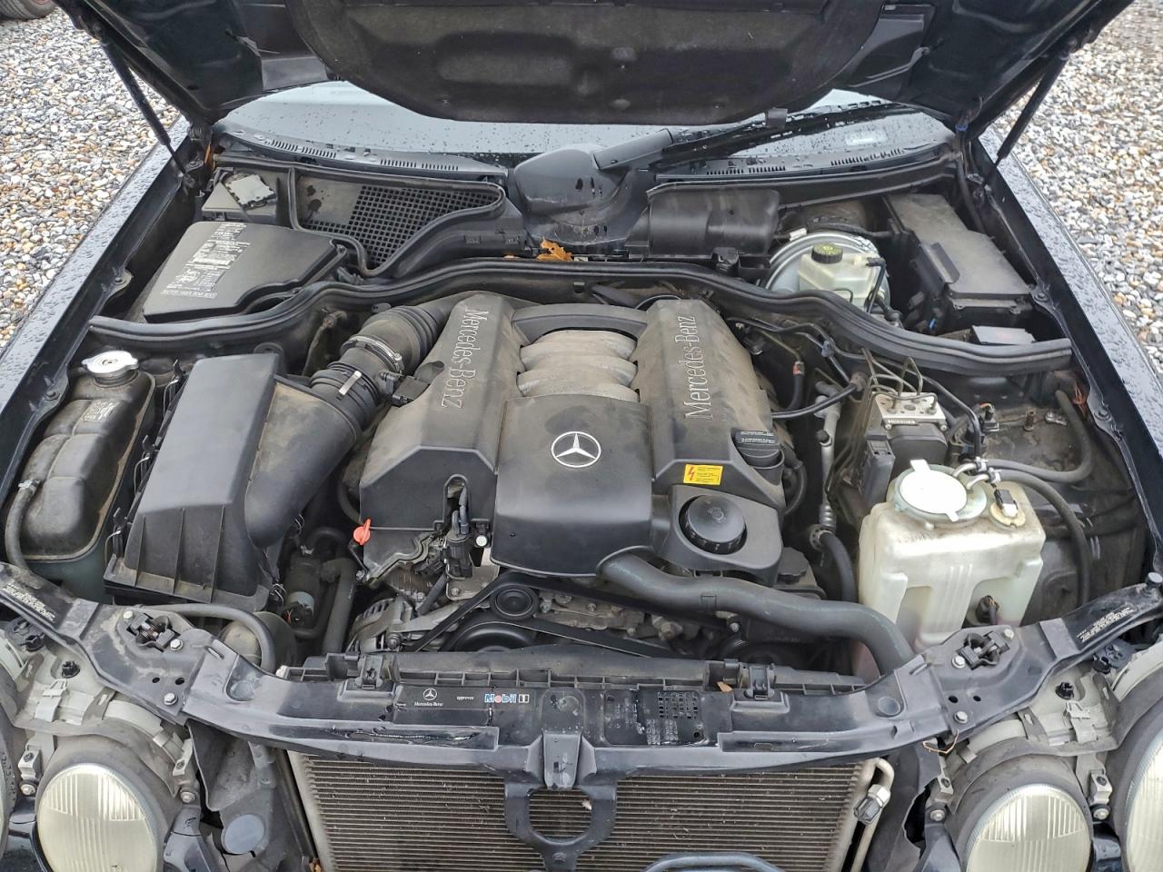 2002 Mercedes-benz E 320 Black vin: WDBJF65JX2B490279