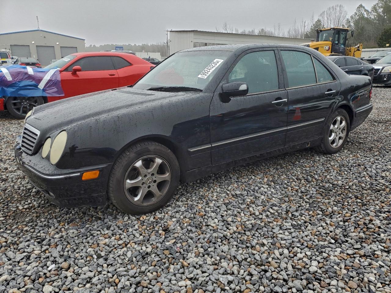 2002 Mercedes-benz E 320 Black vin: WDBJF65JX2B490279