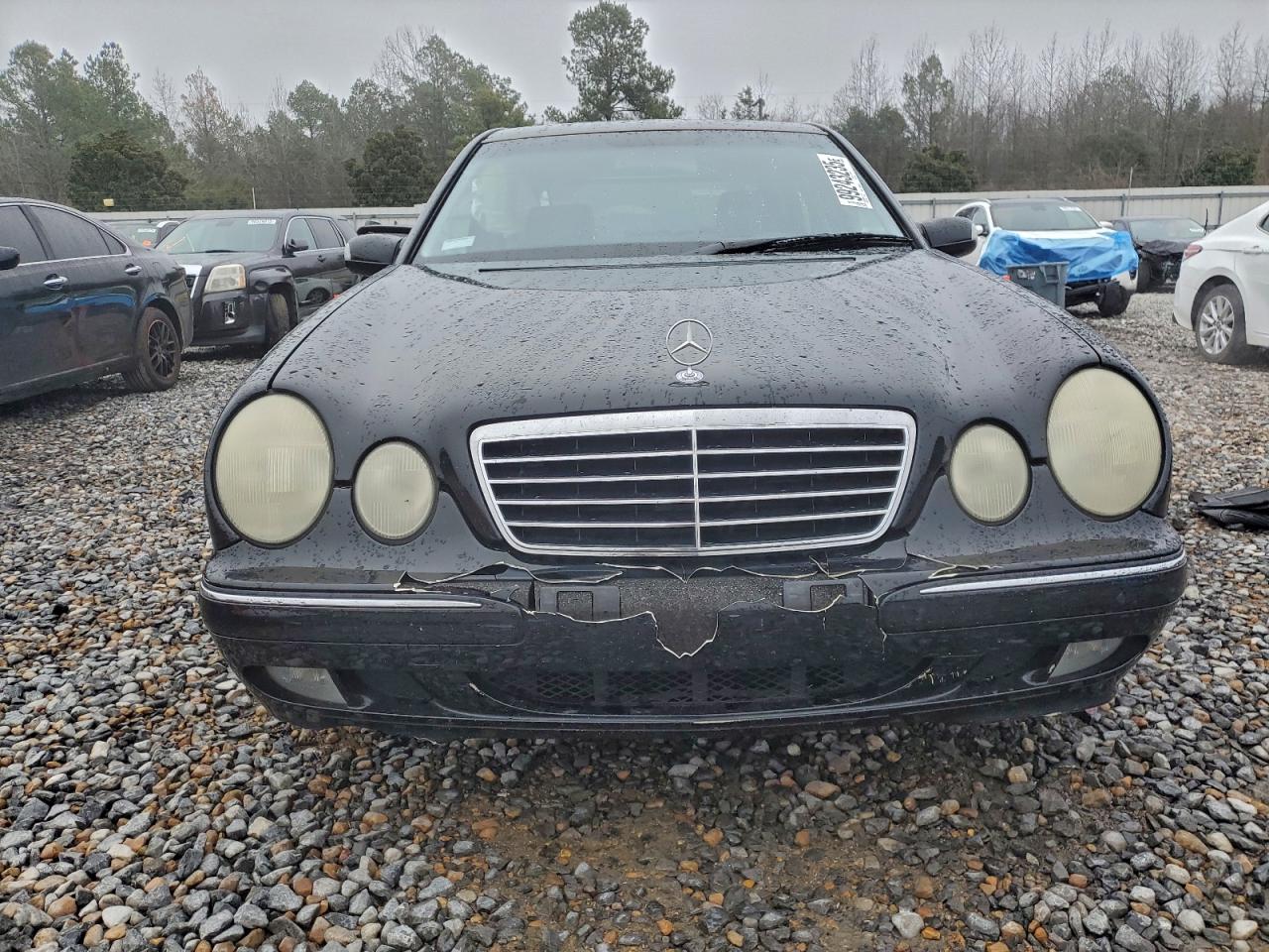 2002 Mercedes-benz E 320 Black vin: WDBJF65JX2B490279
