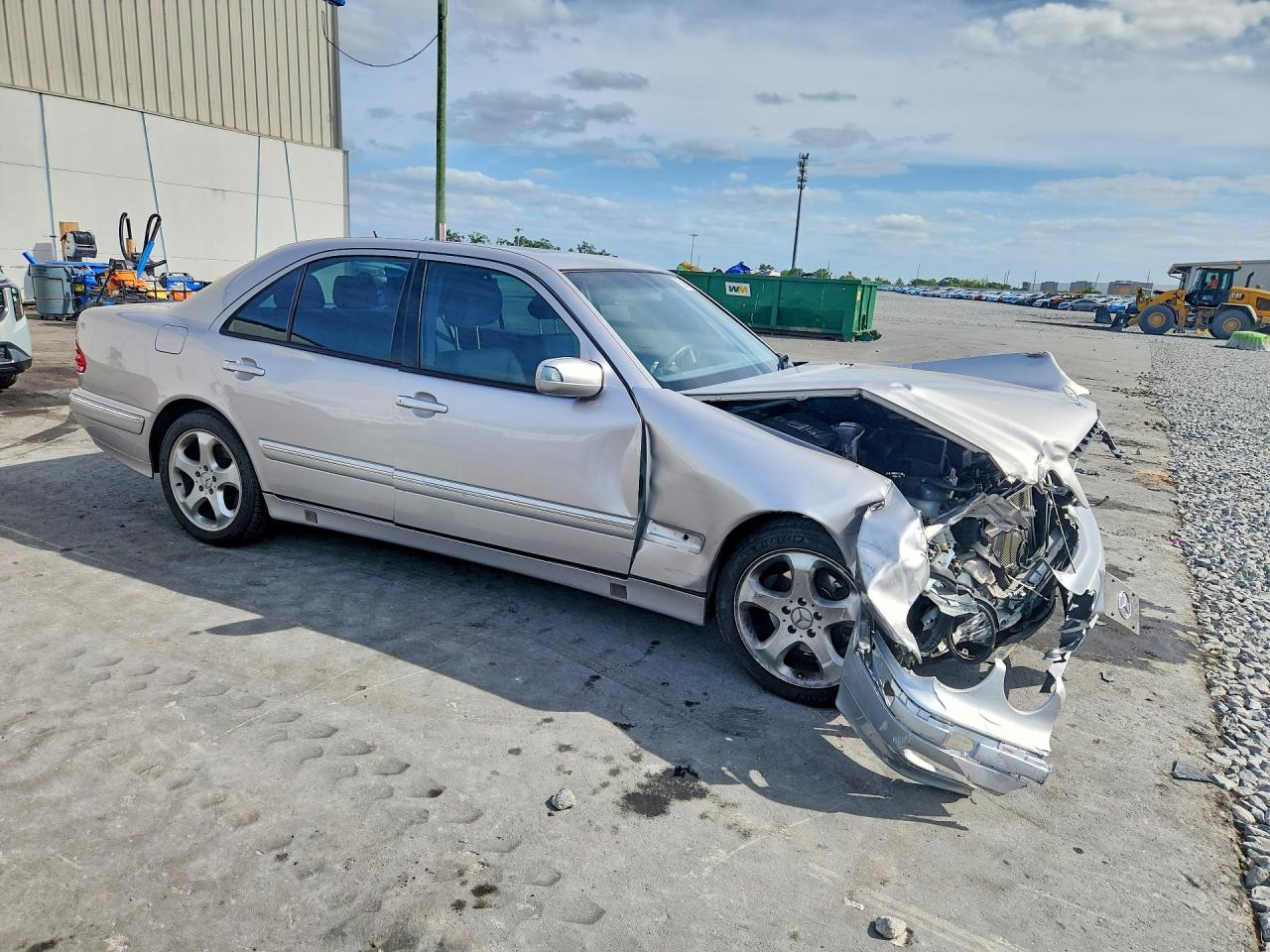 2002 Mercedes-benz E 320 Silver vin: WDBJF65JX2B494963