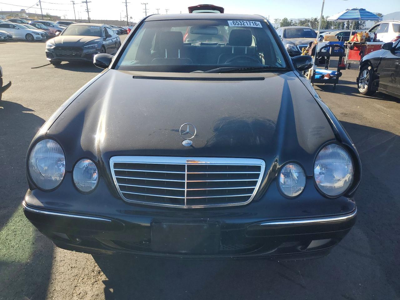 2000 Mercedes-benz E 320 Black vin: WDBJF65JXYB013473
