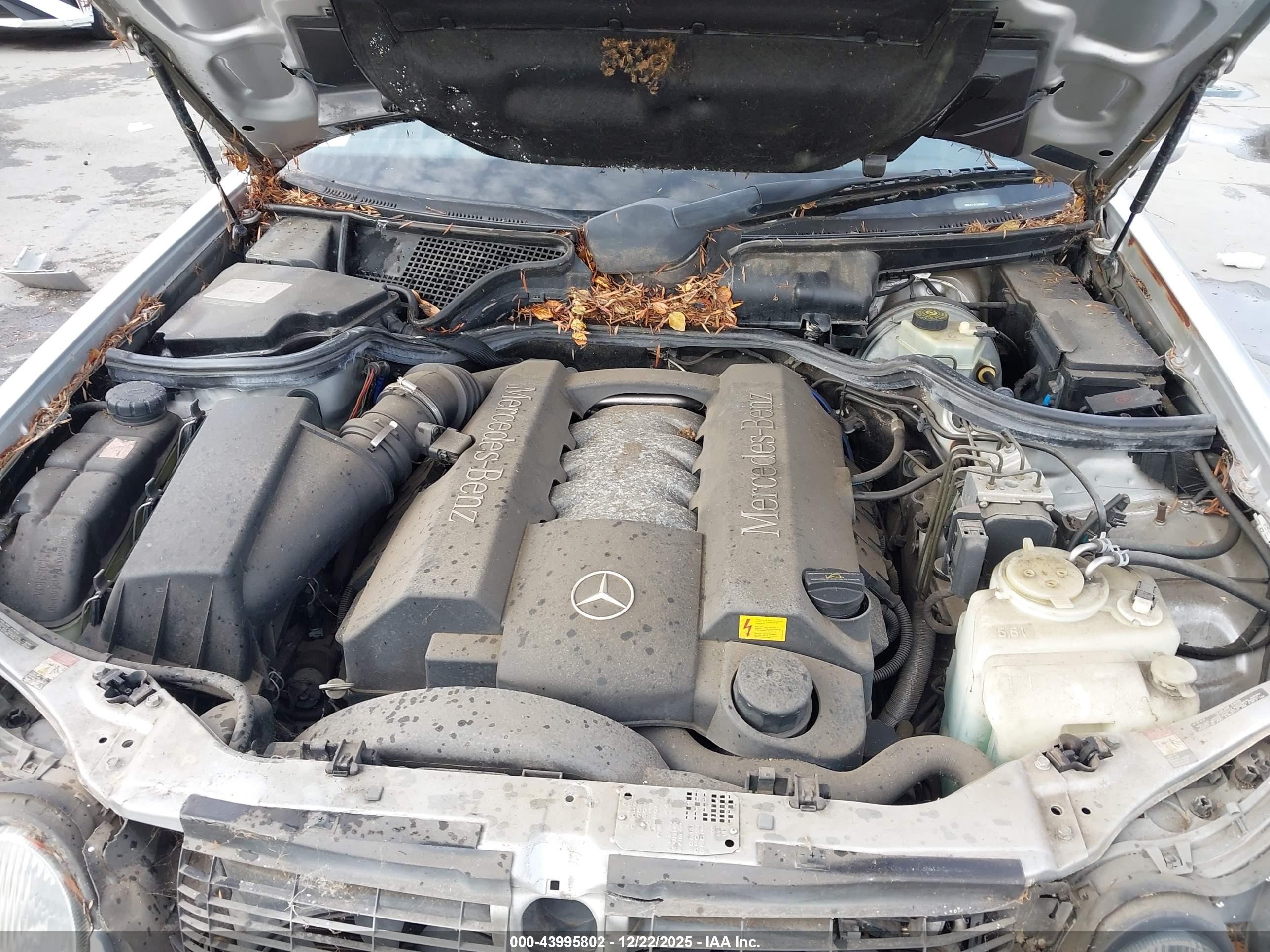 1998 Mercedes-benz E 430   Silver vin: WDBJF70F2WA694711