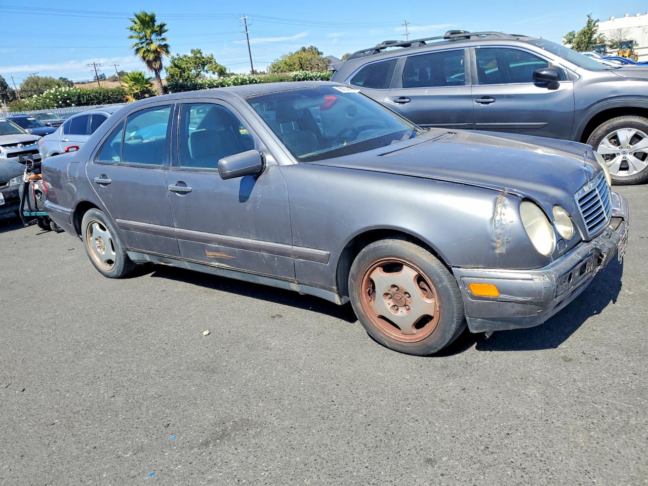 1998 Mercedes-benz E 430 Gray vin: WDBJF70F6WA590268
