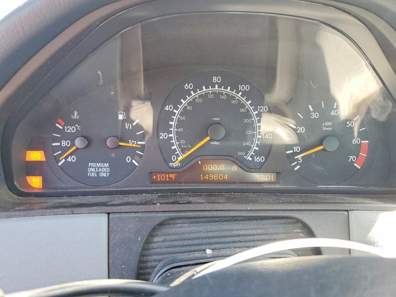 1998 Mercedes-benz E 430 Gray vin: WDBJF70F6WA590268
