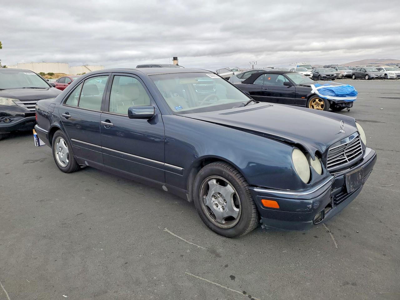 1998 Mercedes-benz E 430 Blue vin: WDBJF70F9WA691966