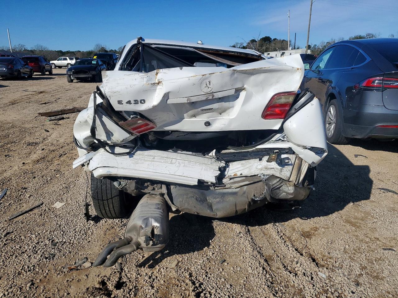 2000 Mercedes-benz E 430 White vin: WDBJF70G3YA955176