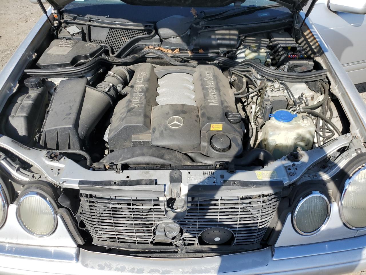 1999 Mercedes-benz E 430 Silver vin: WDBJF70H1XA731167