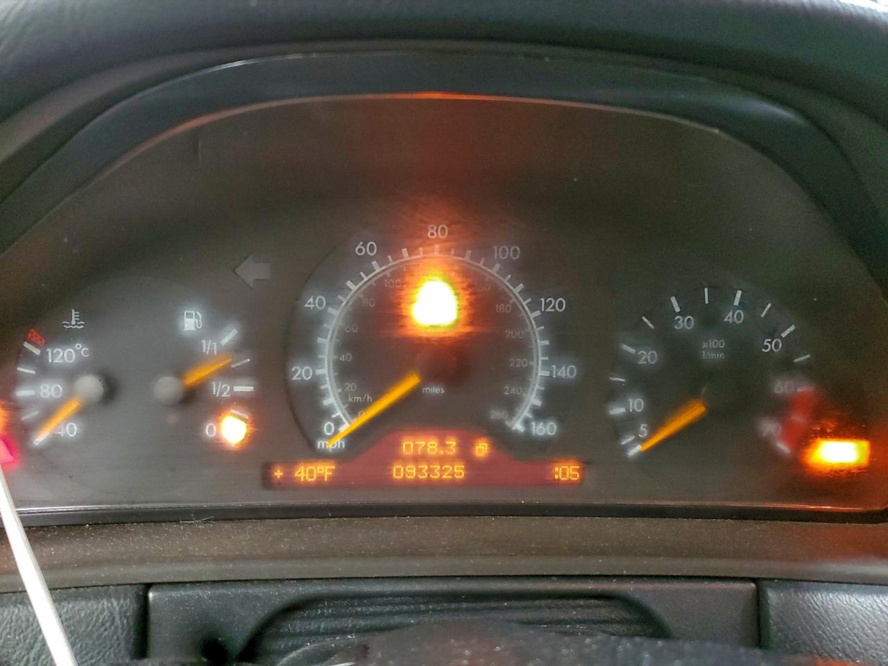1999 Mercedes-benz E 430 Черный vin: WDBJF70H5XA944851