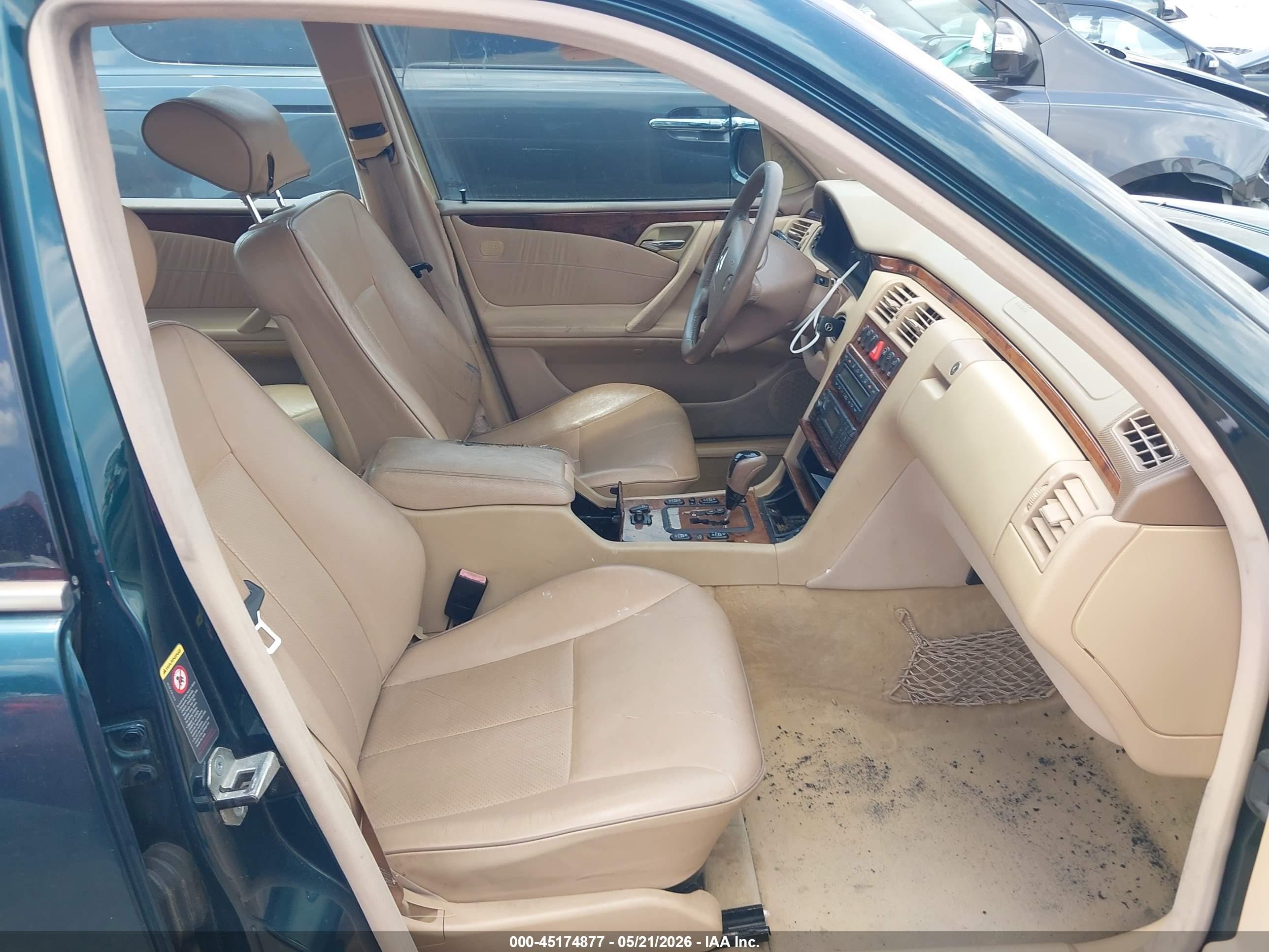 2002 Mercedes-benz E 430 Special Edition Green vin: WDBJF70J02B489512