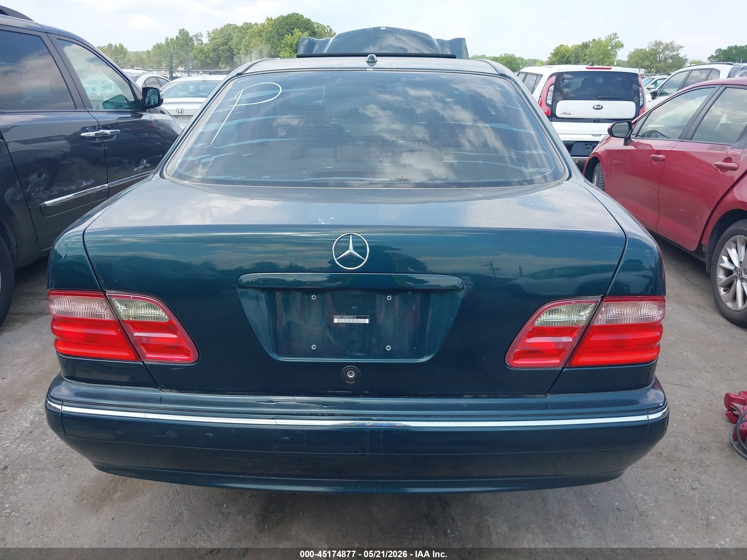 2002 Mercedes-benz E 430 Special Edition Green vin: WDBJF70J02B489512