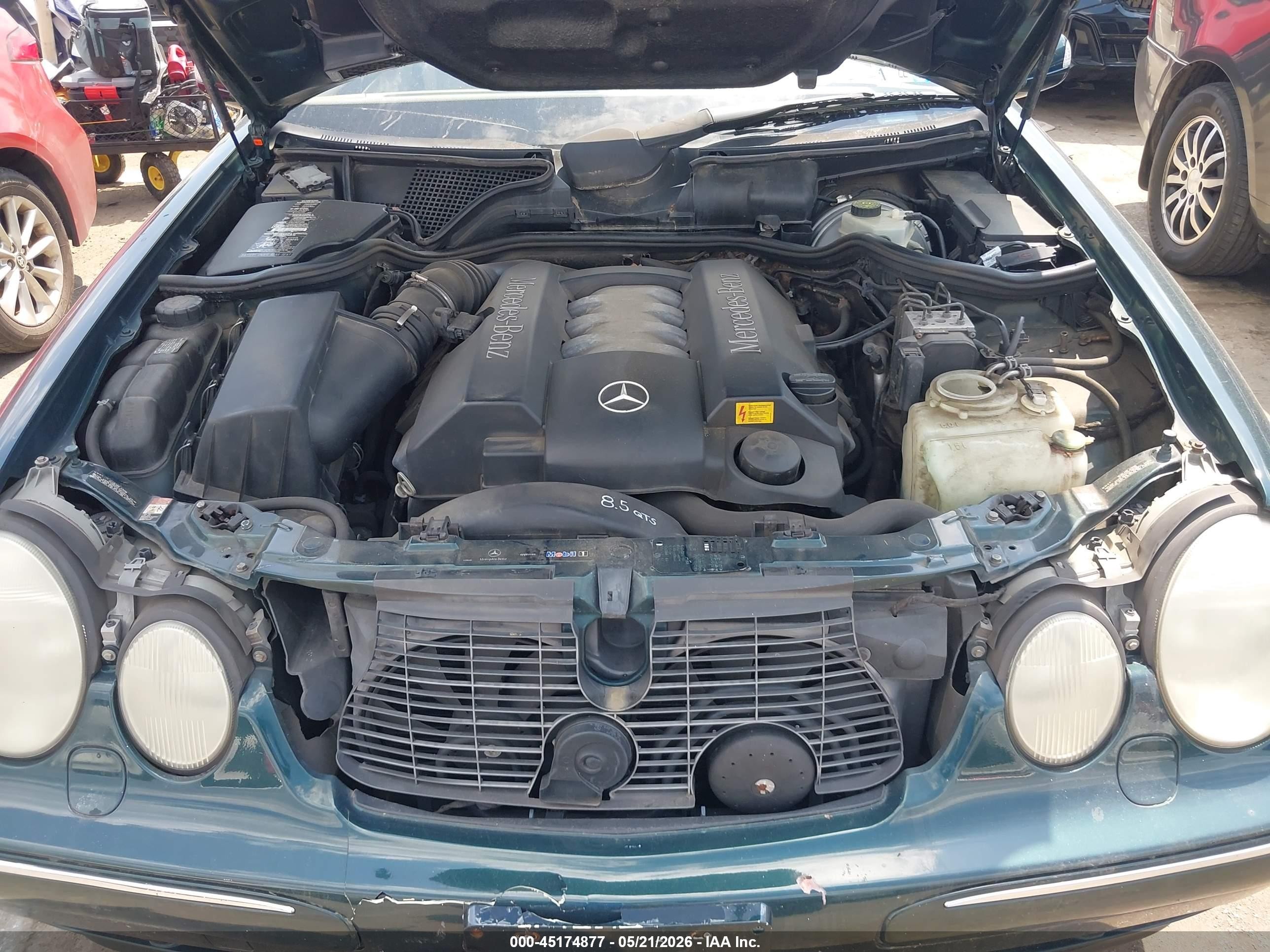 2002 Mercedes-benz E 430 Special Edition Green vin: WDBJF70J02B489512
