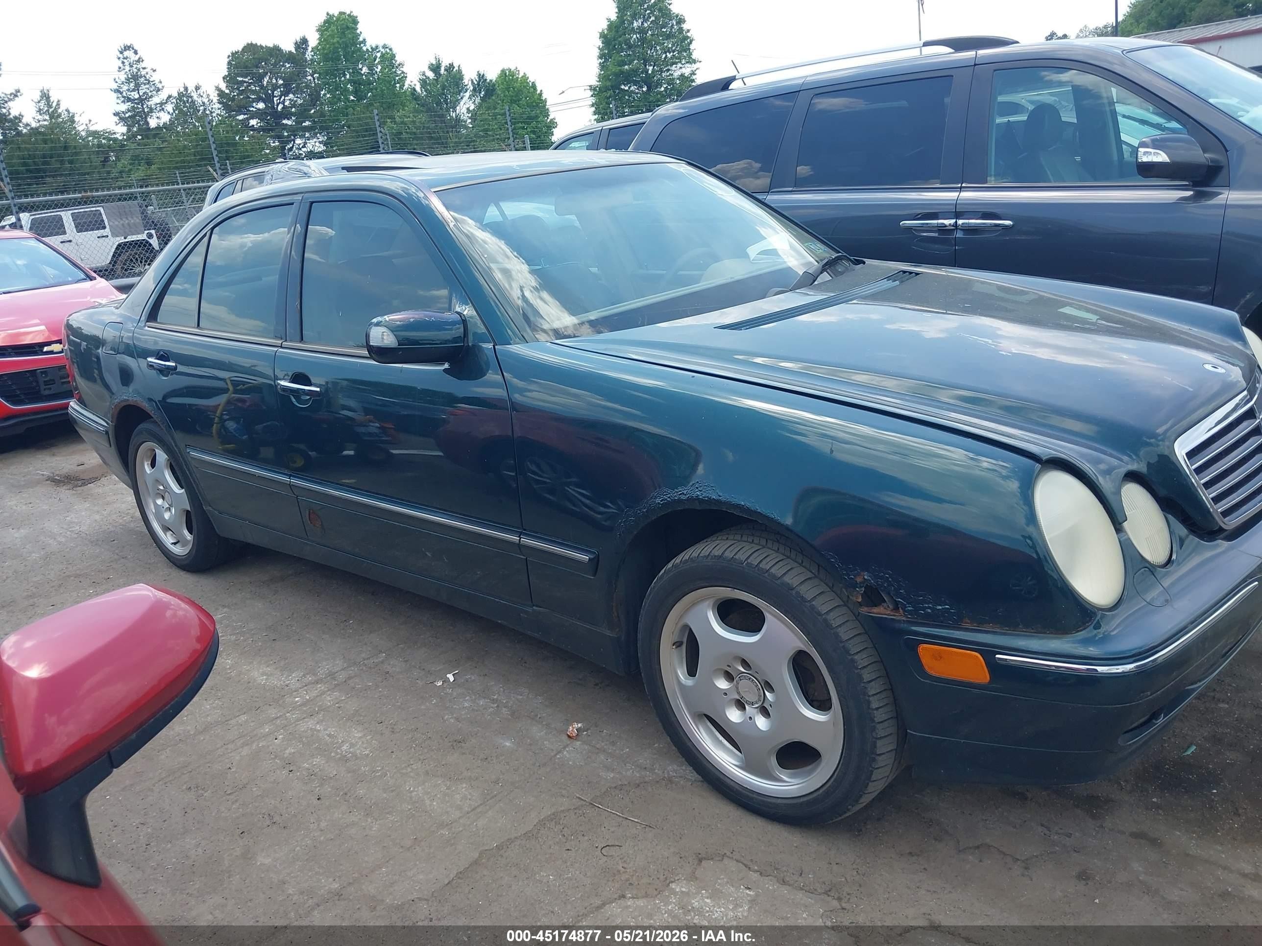 2002 Mercedes-benz E 430 Special Edition Green vin: WDBJF70J02B489512