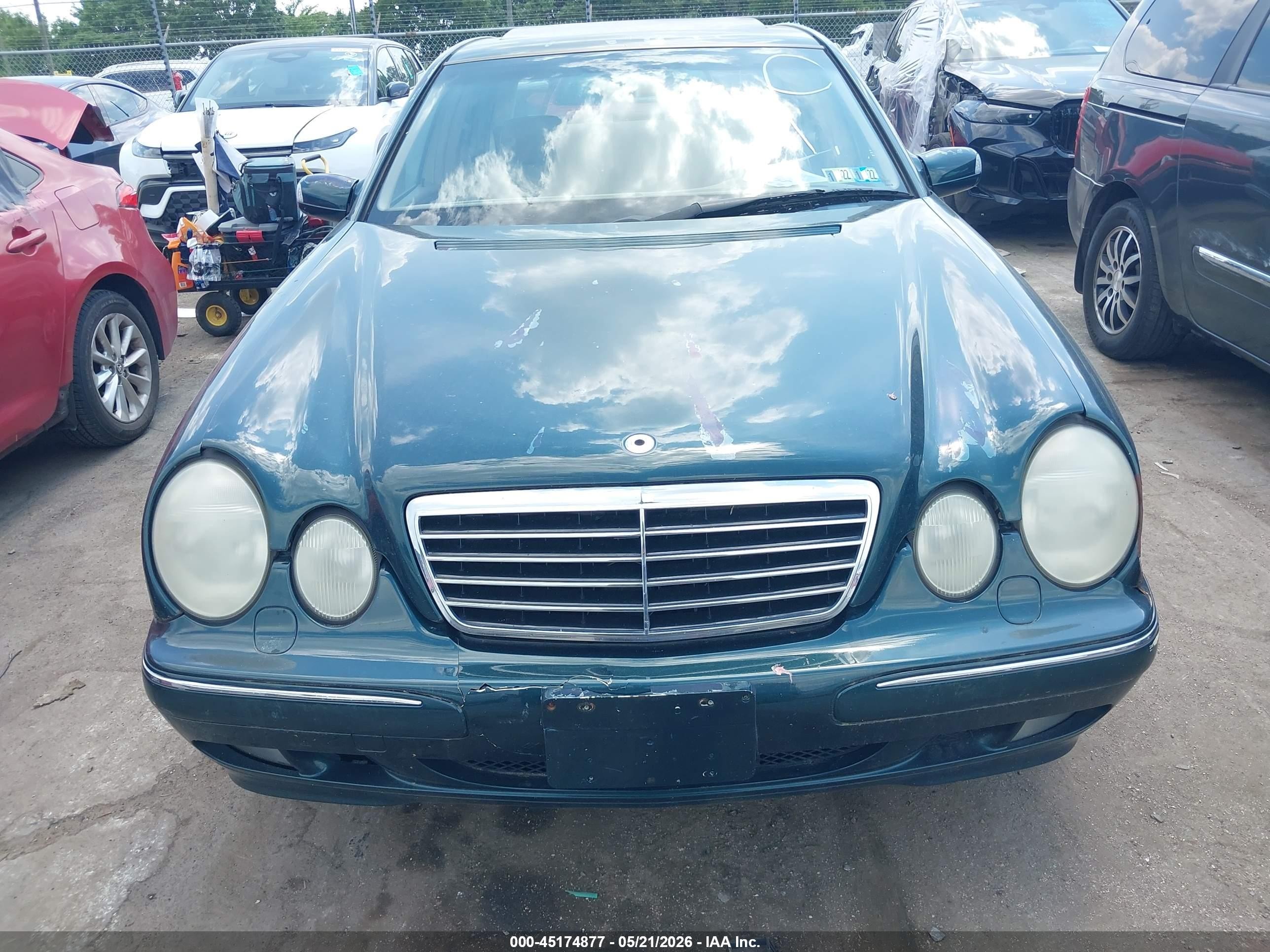 2002 Mercedes-benz E 430 Special Edition Green vin: WDBJF70J02B489512