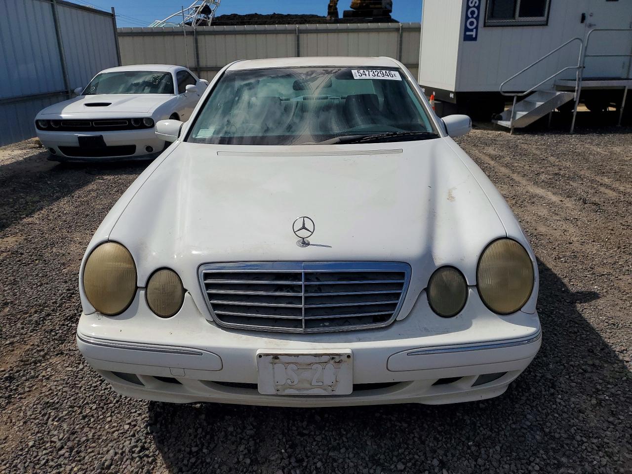 2000 Mercedes-benz E 430 White vin: WDBJF70J0YB034491