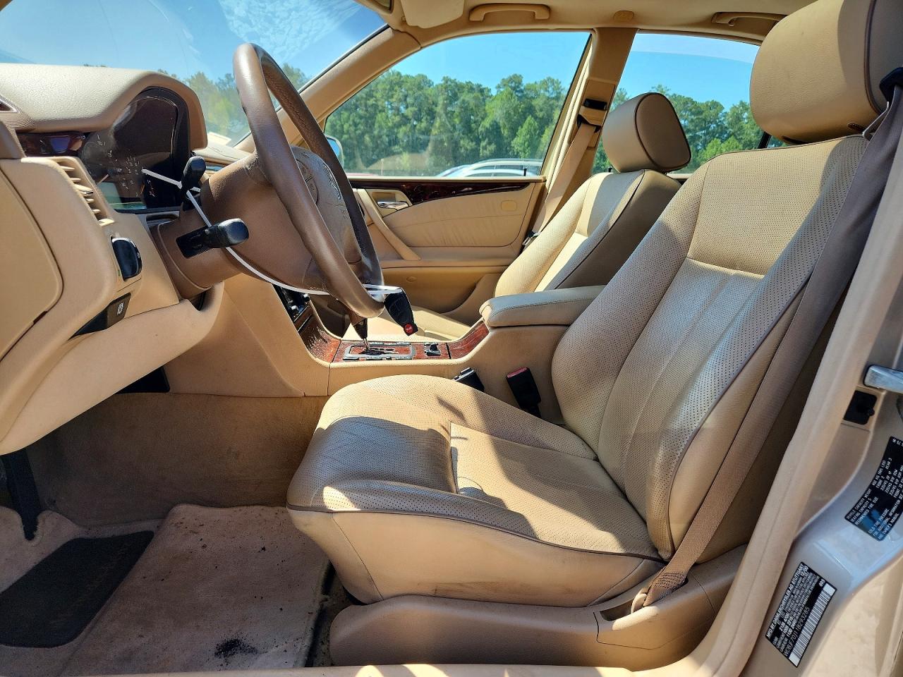 2001 Mercedes-benz E 430 Tan vin: WDBJF70J11B293285
