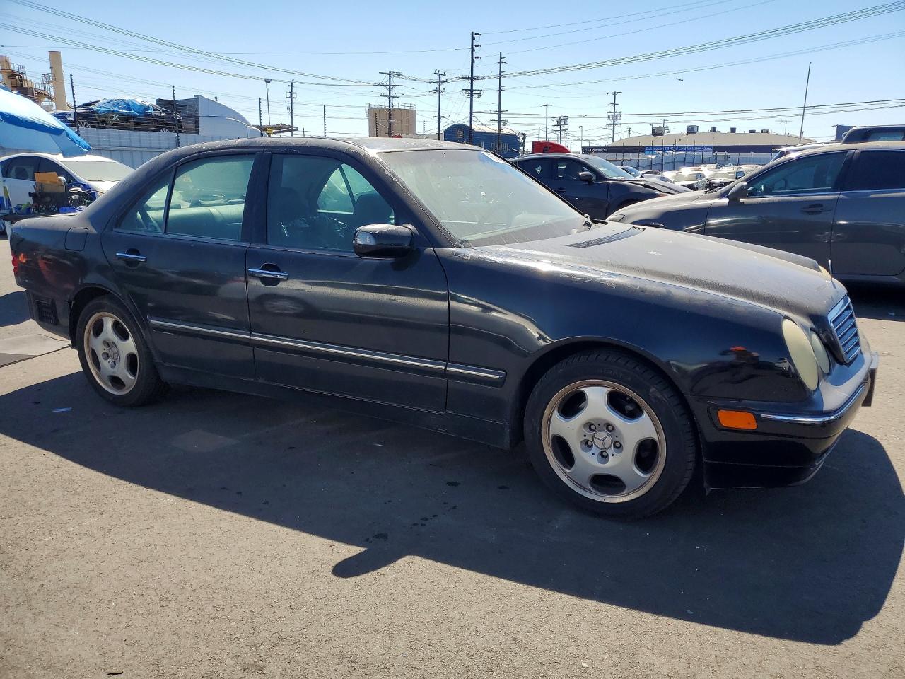 2002 Mercedes-benz E 430 Black vin: WDBJF70J12B404953