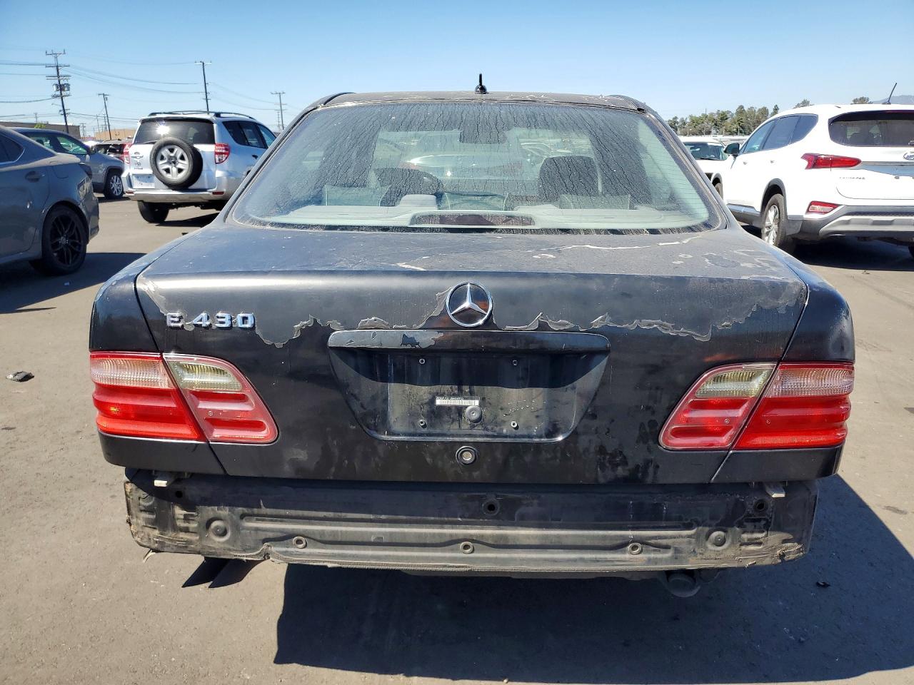 2002 Mercedes-benz E 430 Black vin: WDBJF70J12B404953