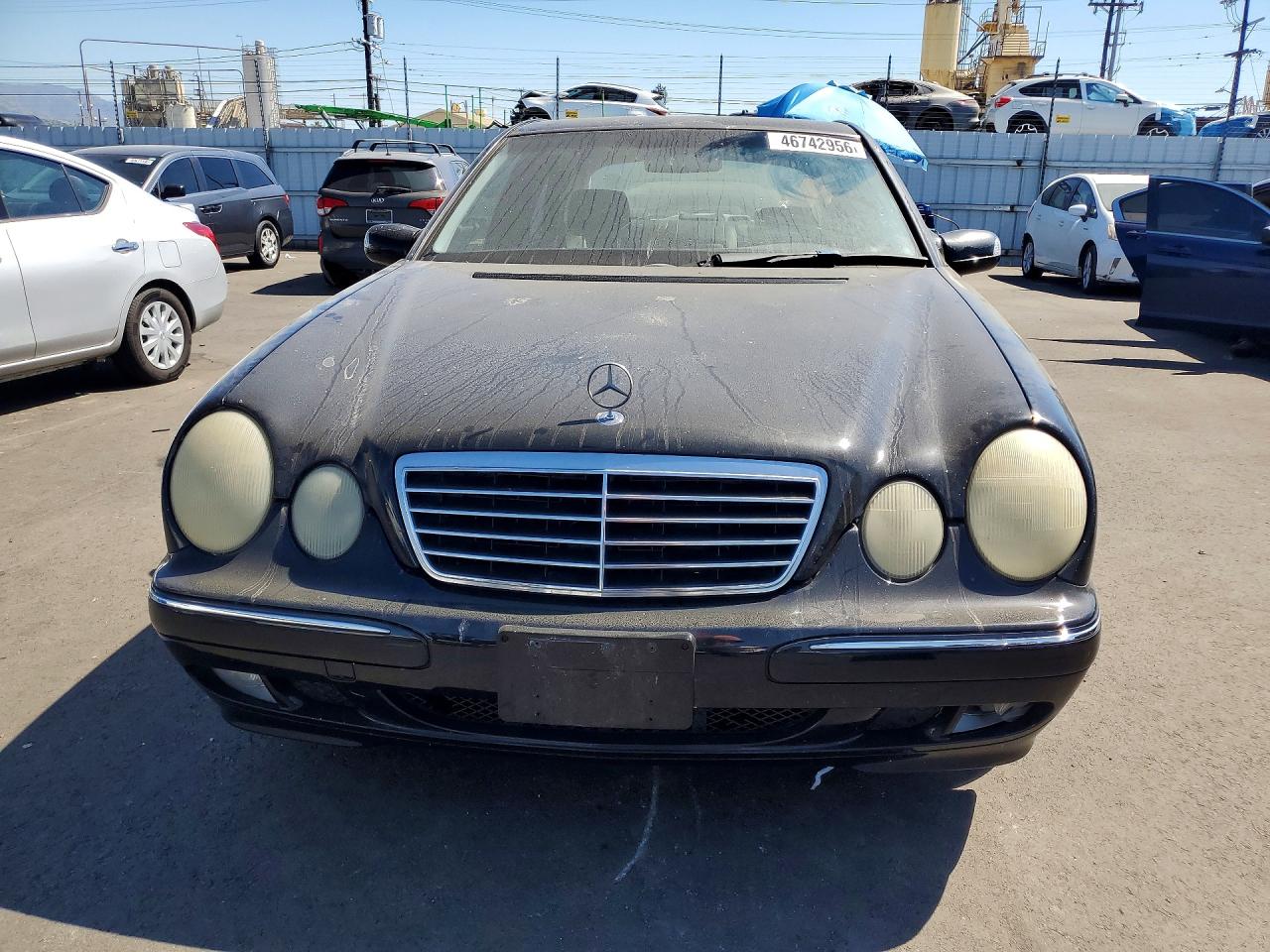 2002 Mercedes-benz E 430 Black vin: WDBJF70J12B404953