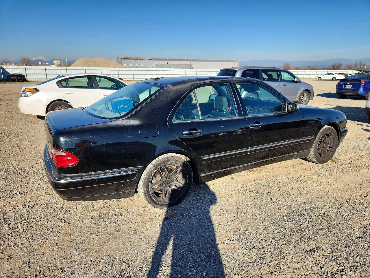 2000 Mercedes-benz E 430 Black vin: WDBJF70J2YA999875