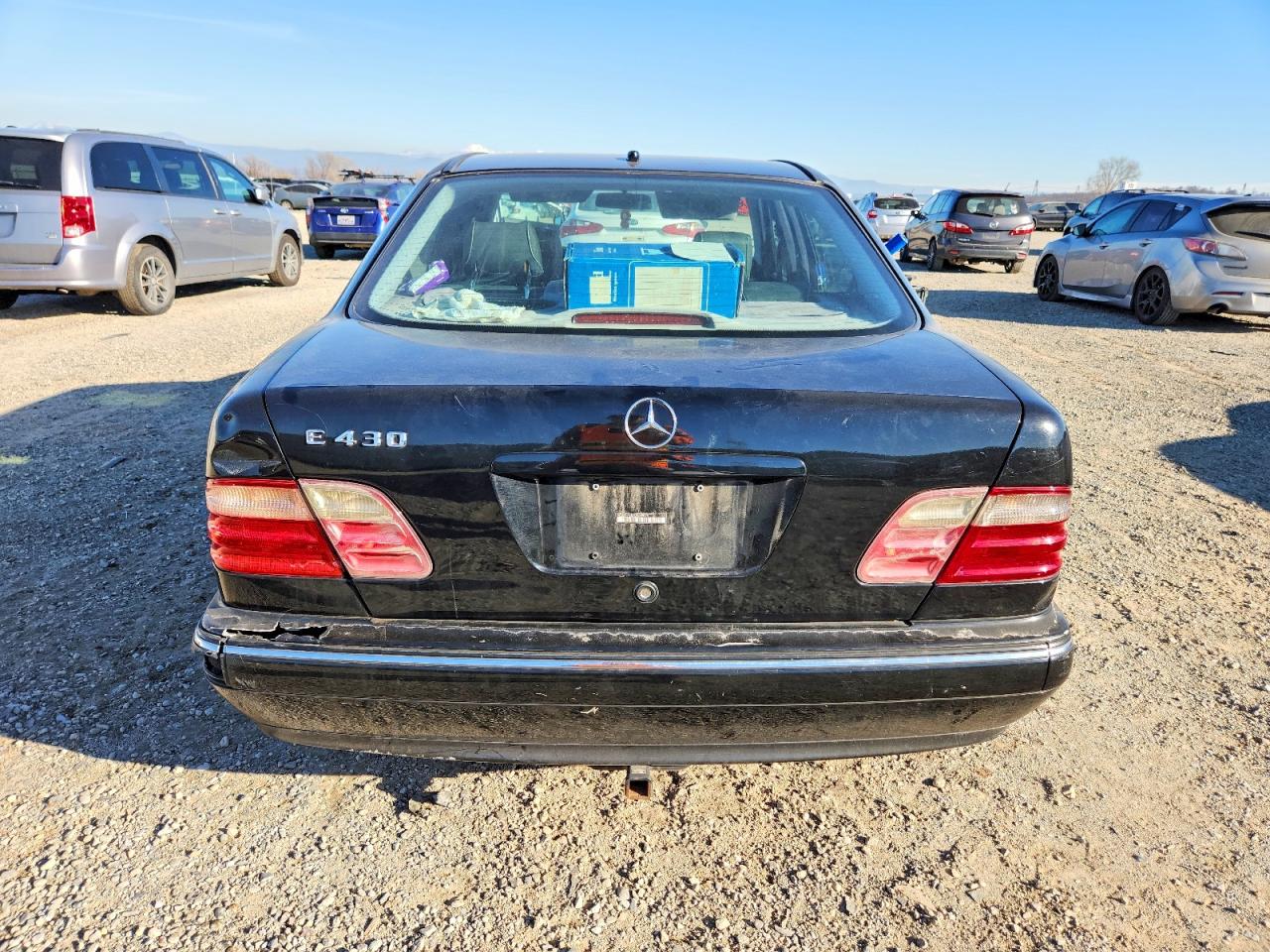 2000 Mercedes-benz E 430 Black vin: WDBJF70J2YA999875