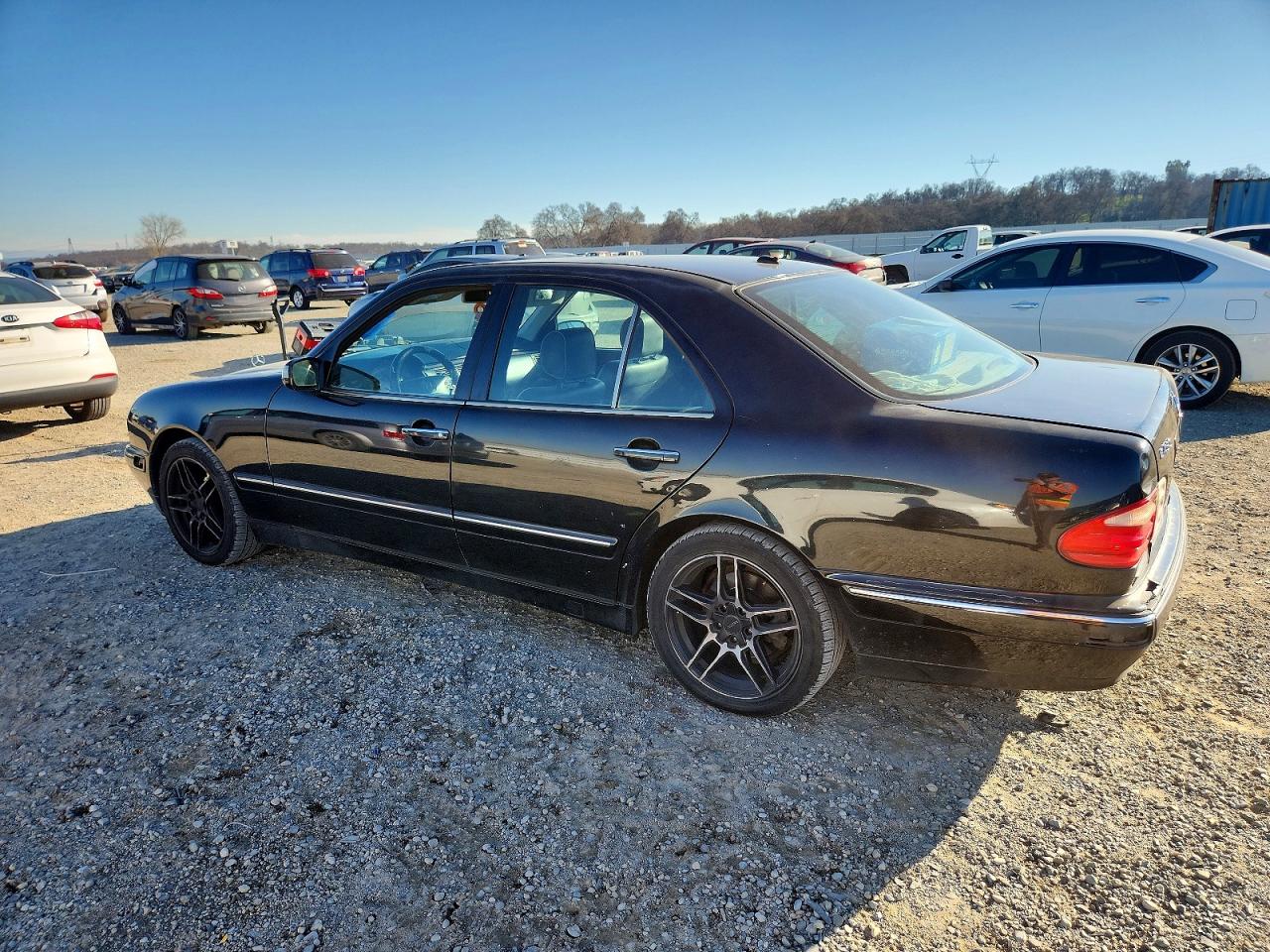 2000 Mercedes-benz E 430 Black vin: WDBJF70J2YA999875