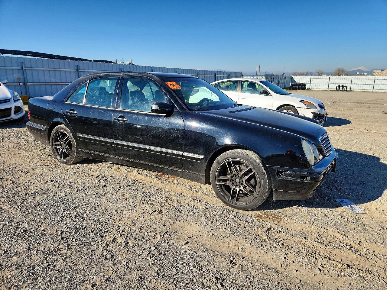2000 Mercedes-benz E 430 Black vin: WDBJF70J2YA999875