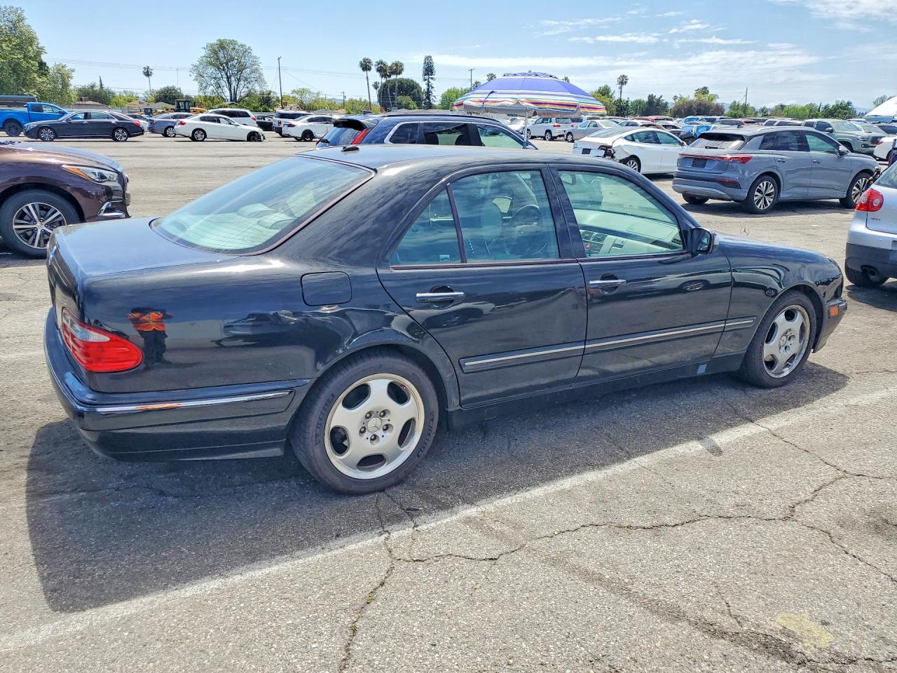 2001 Mercedes-benz E 430 Черный vin: WDBJF70J31X049267