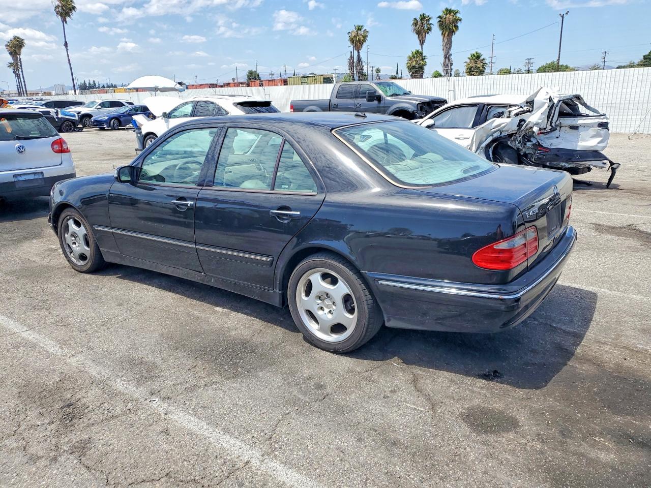 2001 Mercedes-benz E 430 Черный vin: WDBJF70J31X049267