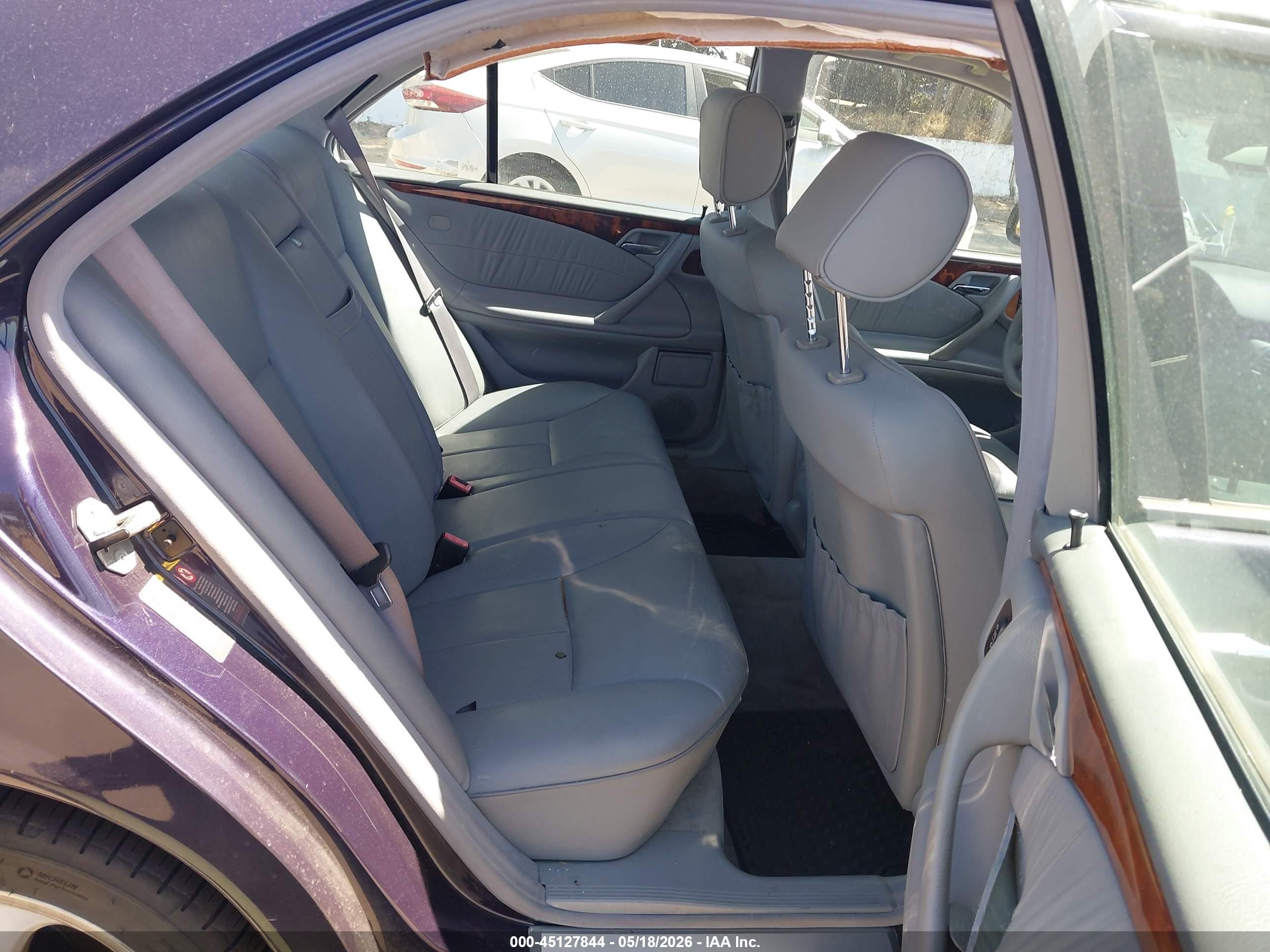 2002 Mercedes-benz E 430 Special Edition Dark Blue vin: WDBJF70J32B484465
