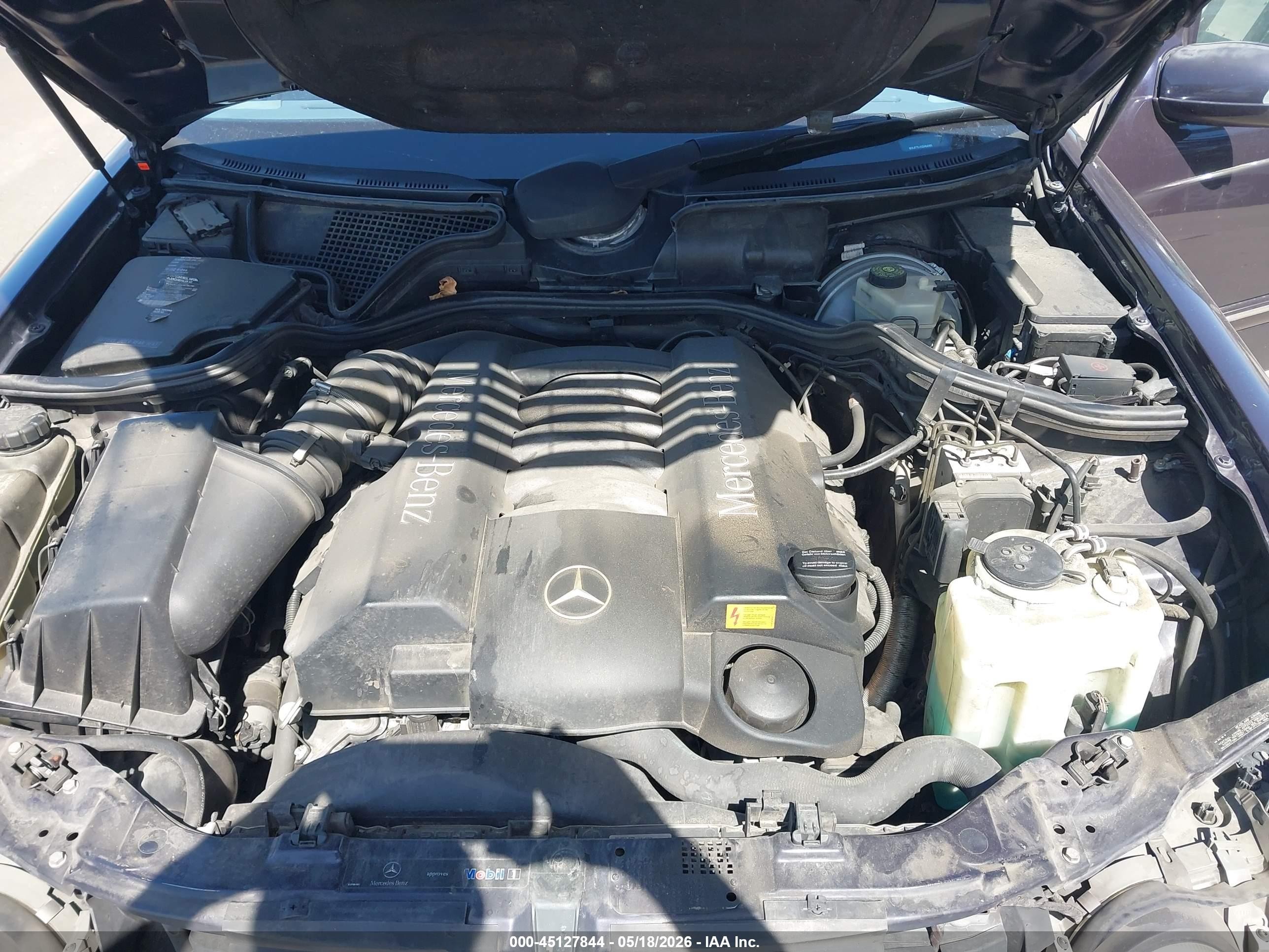 2002 Mercedes-benz E 430 Special Edition Dark Blue vin: WDBJF70J32B484465
