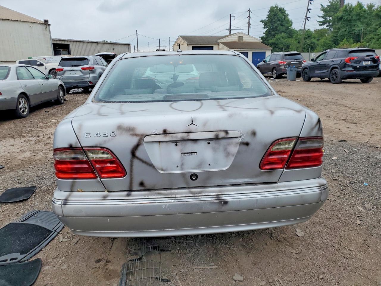 2002 Mercedes-benz E 430 Gray vin: WDBJF70J32B488595