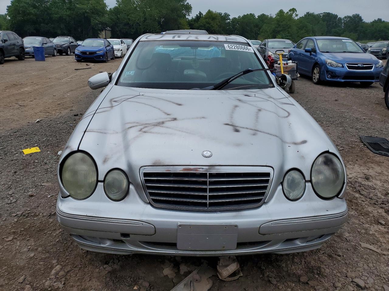 2002 Mercedes-benz E 430 Gray vin: WDBJF70J32B488595
