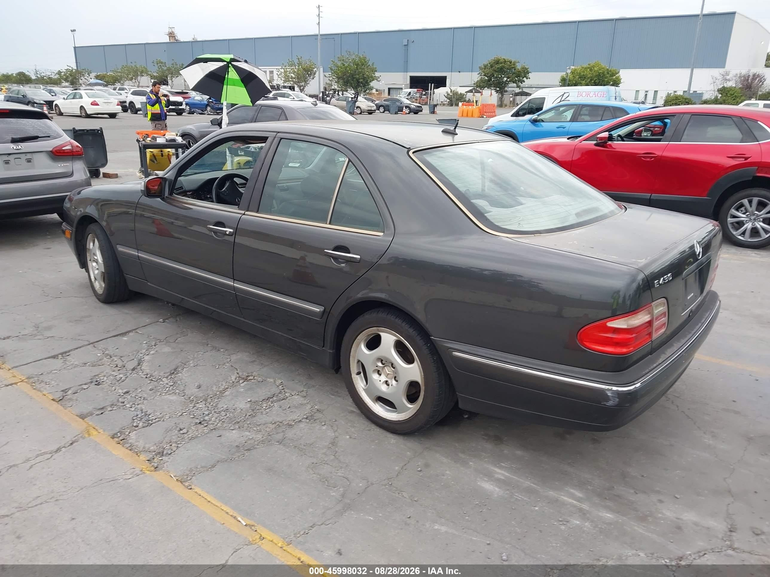 2001 Mercedes-benz E 430   Gray vin: WDBJF70J41X061671