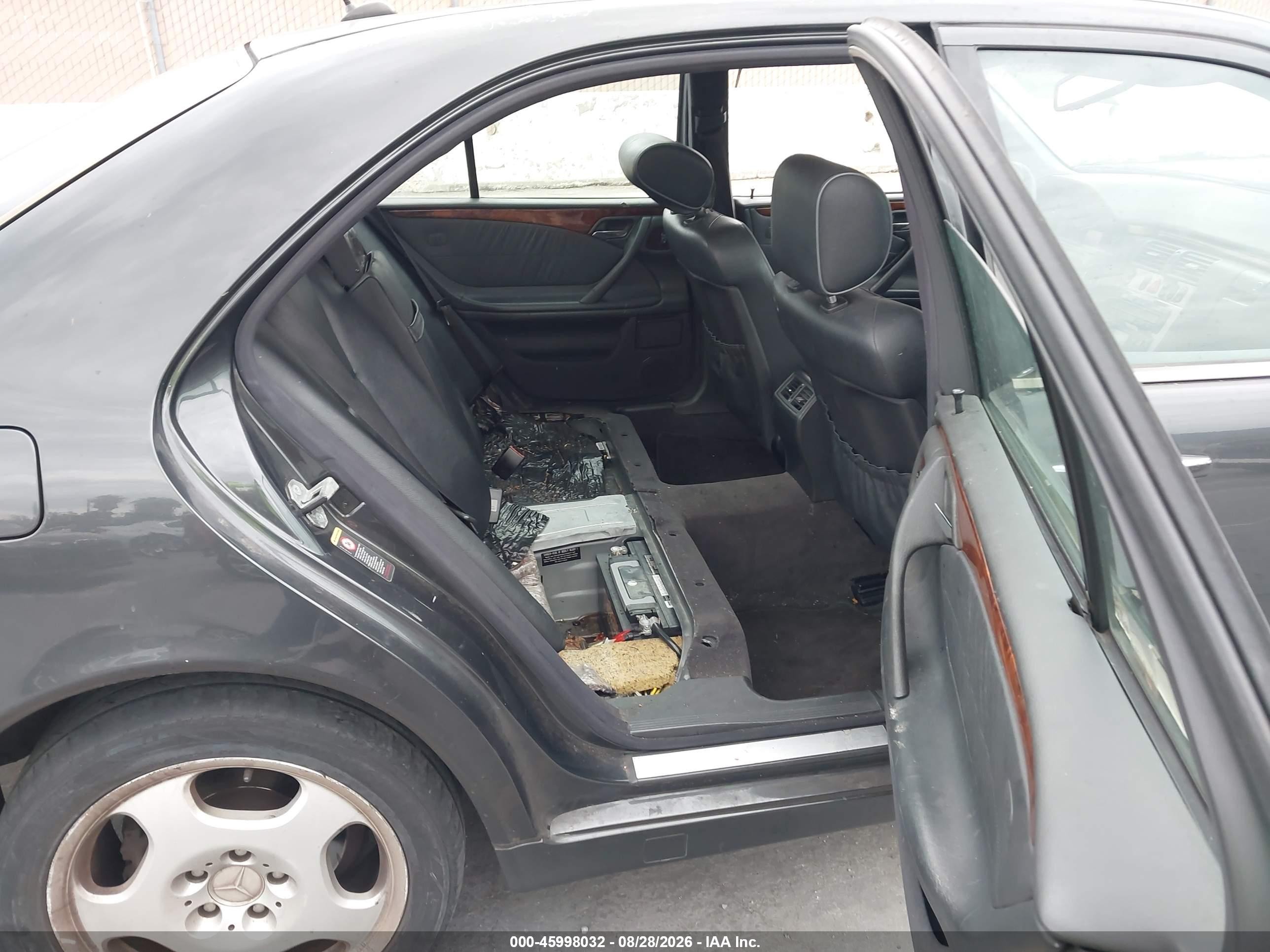 2001 Mercedes-benz E 430   Gray vin: WDBJF70J41X061671
