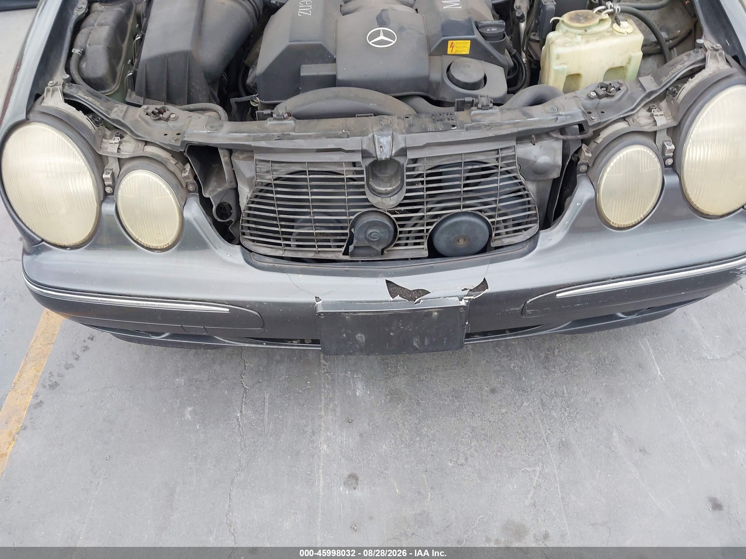 2001 Mercedes-benz E 430   Gray vin: WDBJF70J41X061671