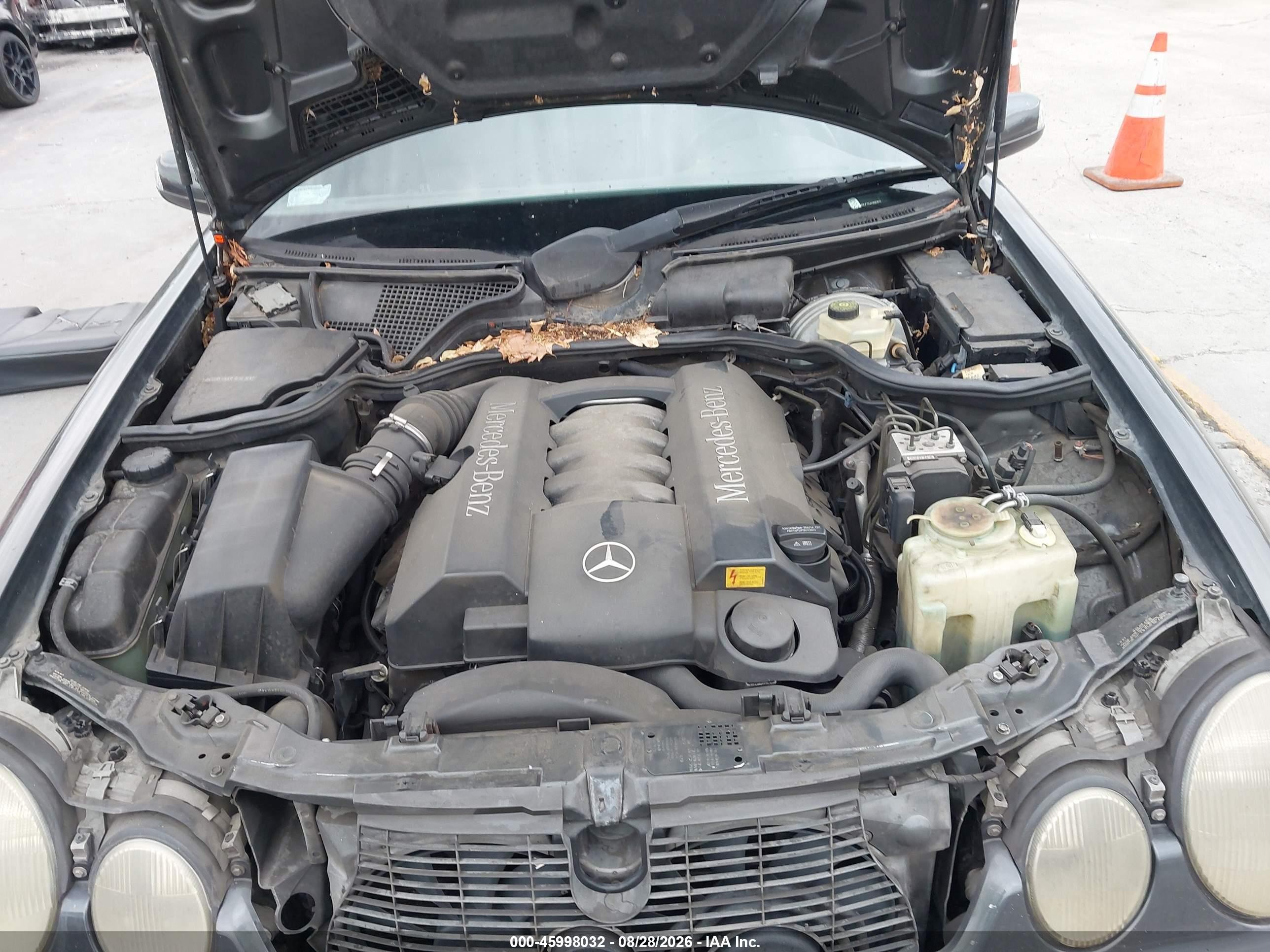 2001 Mercedes-benz E 430   Gray vin: WDBJF70J41X061671