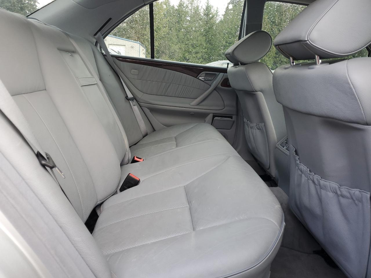 2000 Mercedes-benz E 430 Silver vin: WDBJF70J6YB018182