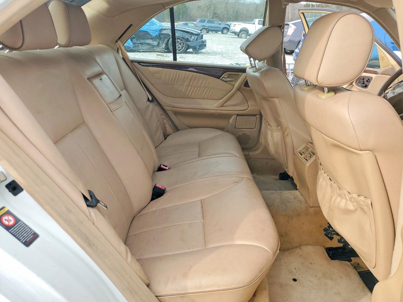 2000 Mercedes-benz E 430 Белый vin: WDBJF70J6YB066071