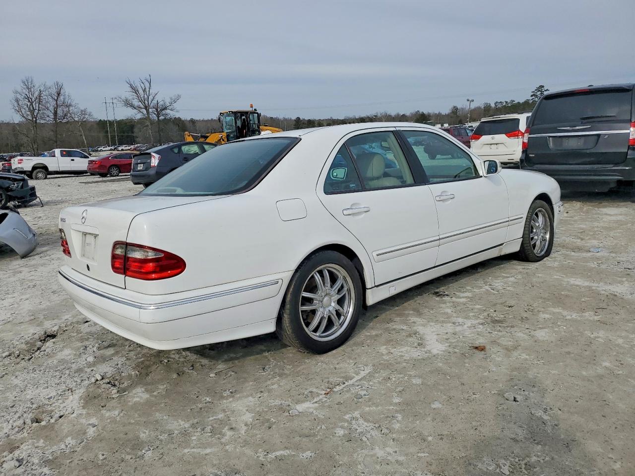 2000 Mercedes-benz E 430 Белый vin: WDBJF70J6YB066071