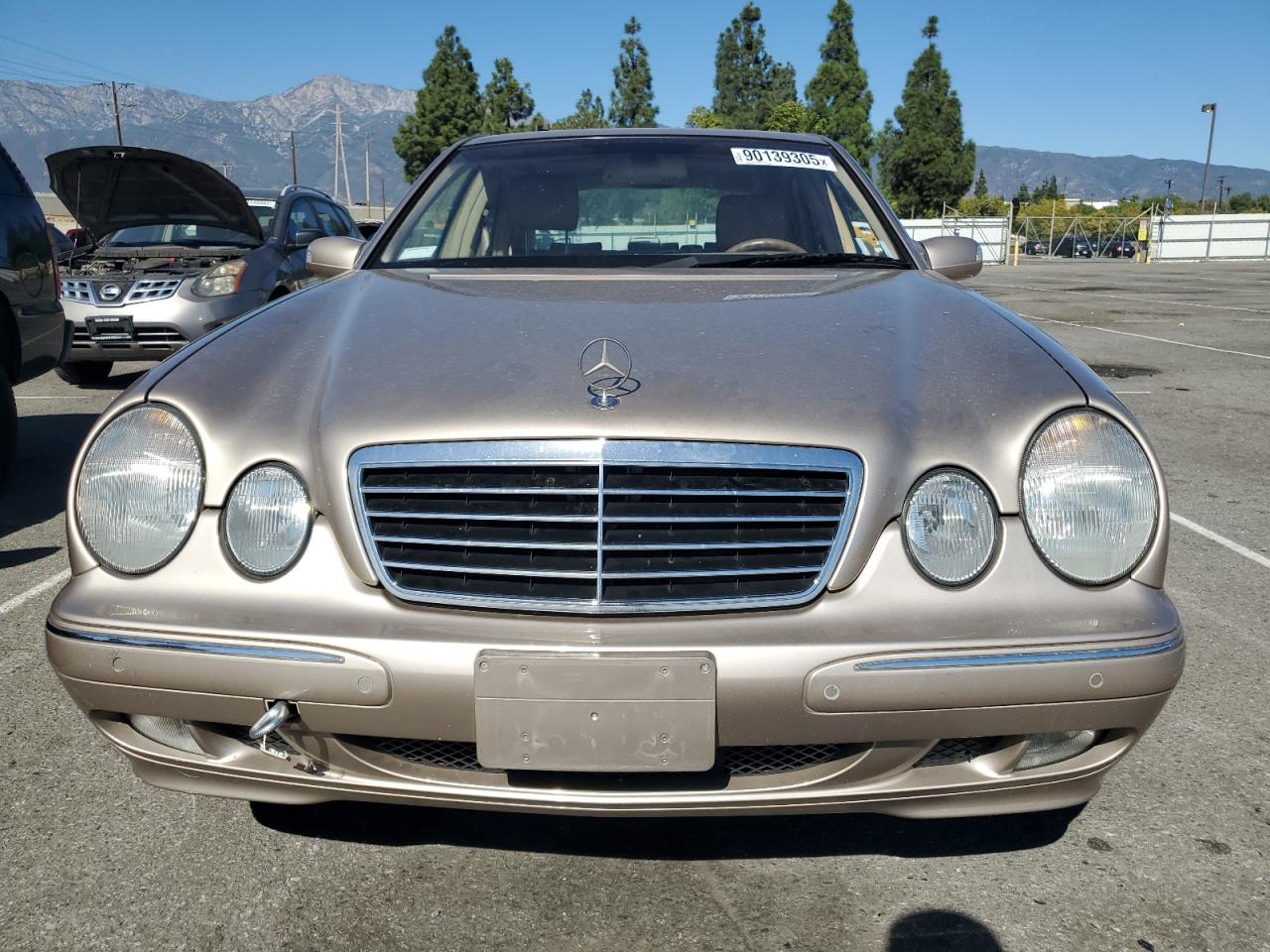2000 Mercedes-benz E 430 Gold vin: WDBJF70J6YB165876