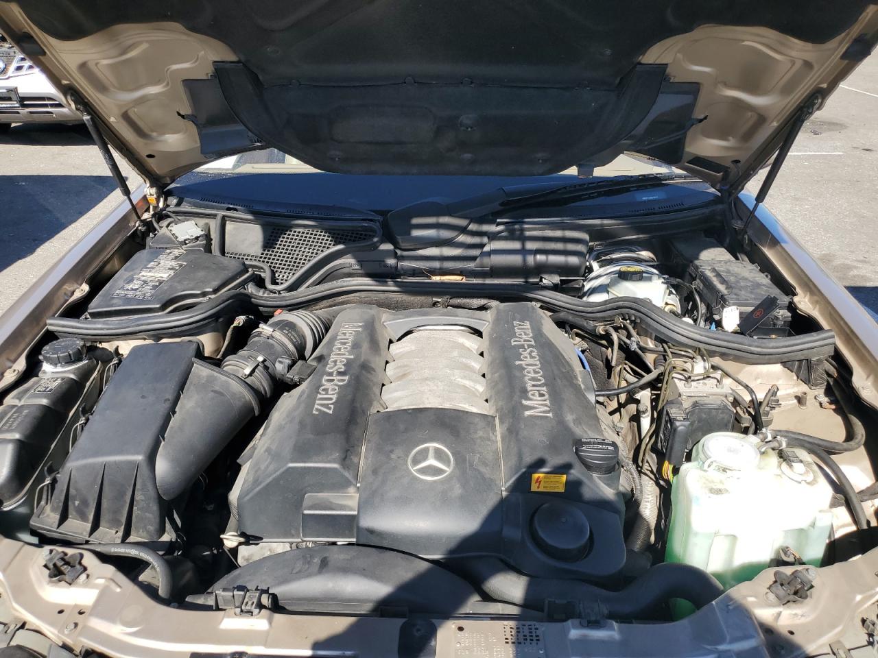 2000 Mercedes-benz E 430 Gold vin: WDBJF70J6YB165876
