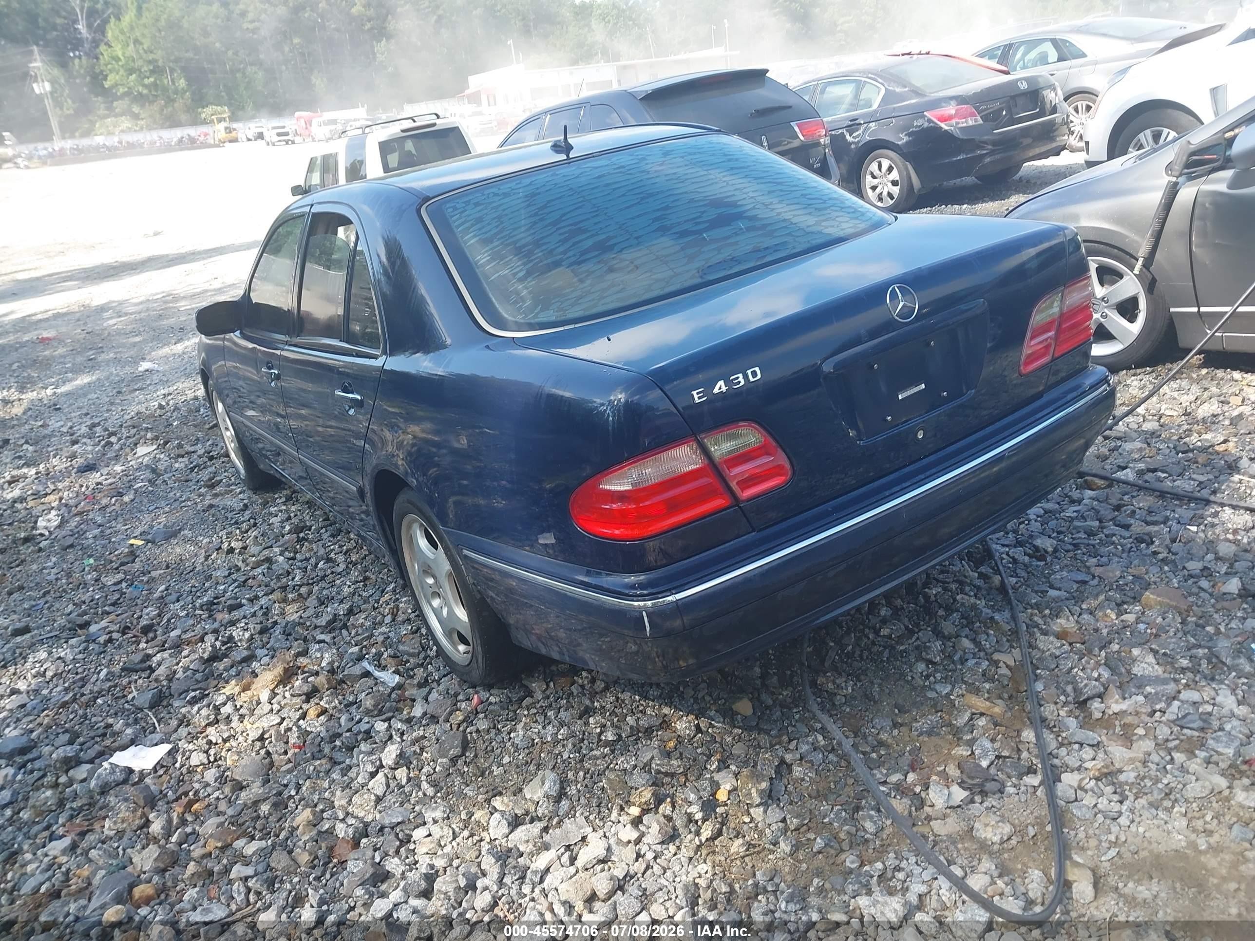 2002 Mercedes-benz E 430 Special Edition Dark Blue vin: WDBJF70J72B405833