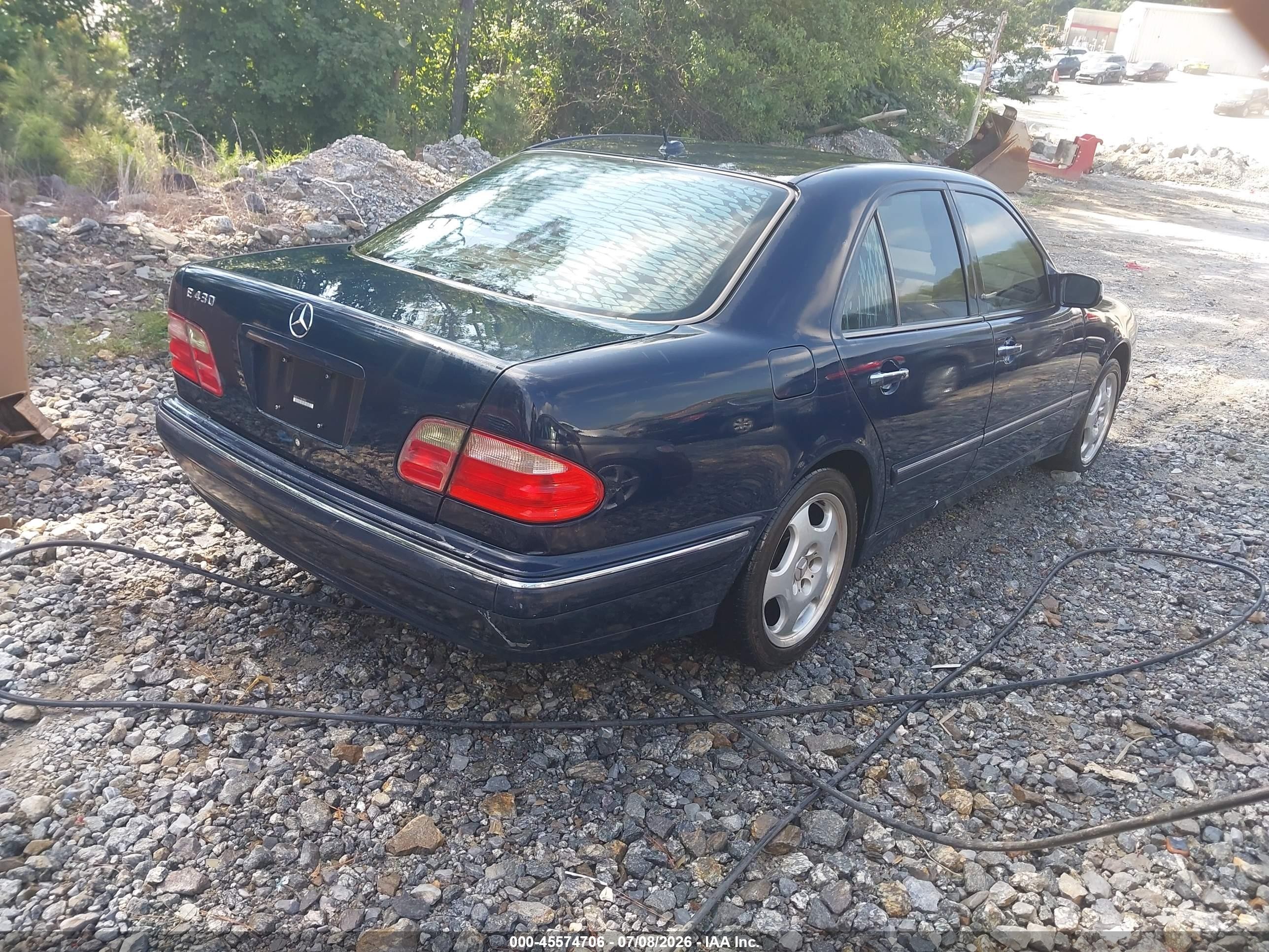 2002 Mercedes-benz E 430 Special Edition Dark Blue vin: WDBJF70J72B405833