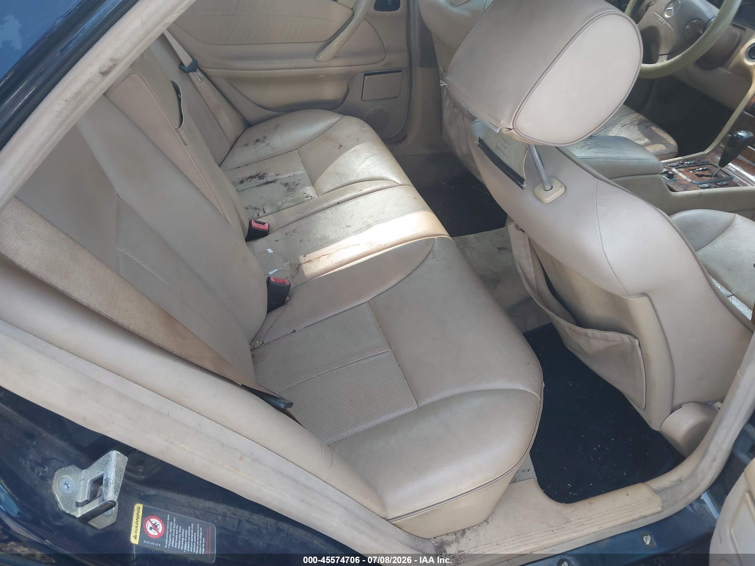 2002 Mercedes-benz E 430 Special Edition Dark Blue vin: WDBJF70J72B405833