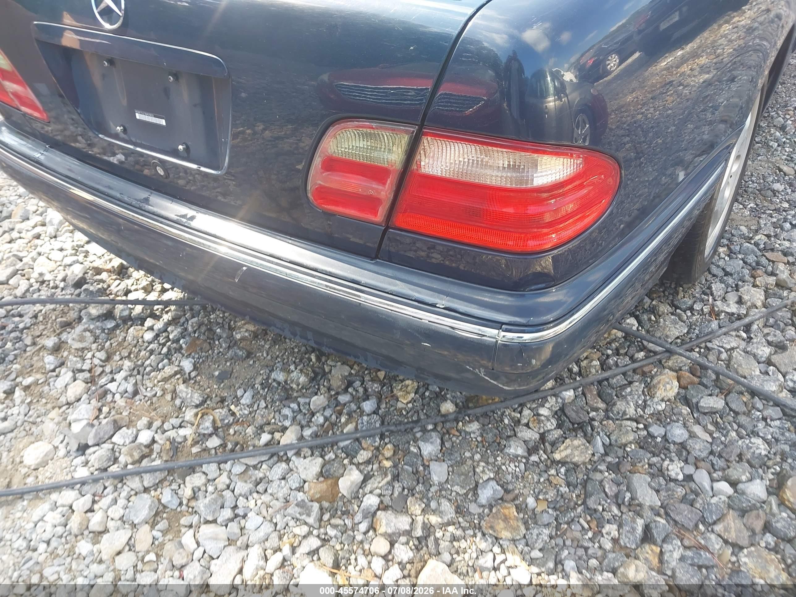 2002 Mercedes-benz E 430 Special Edition Dark Blue vin: WDBJF70J72B405833