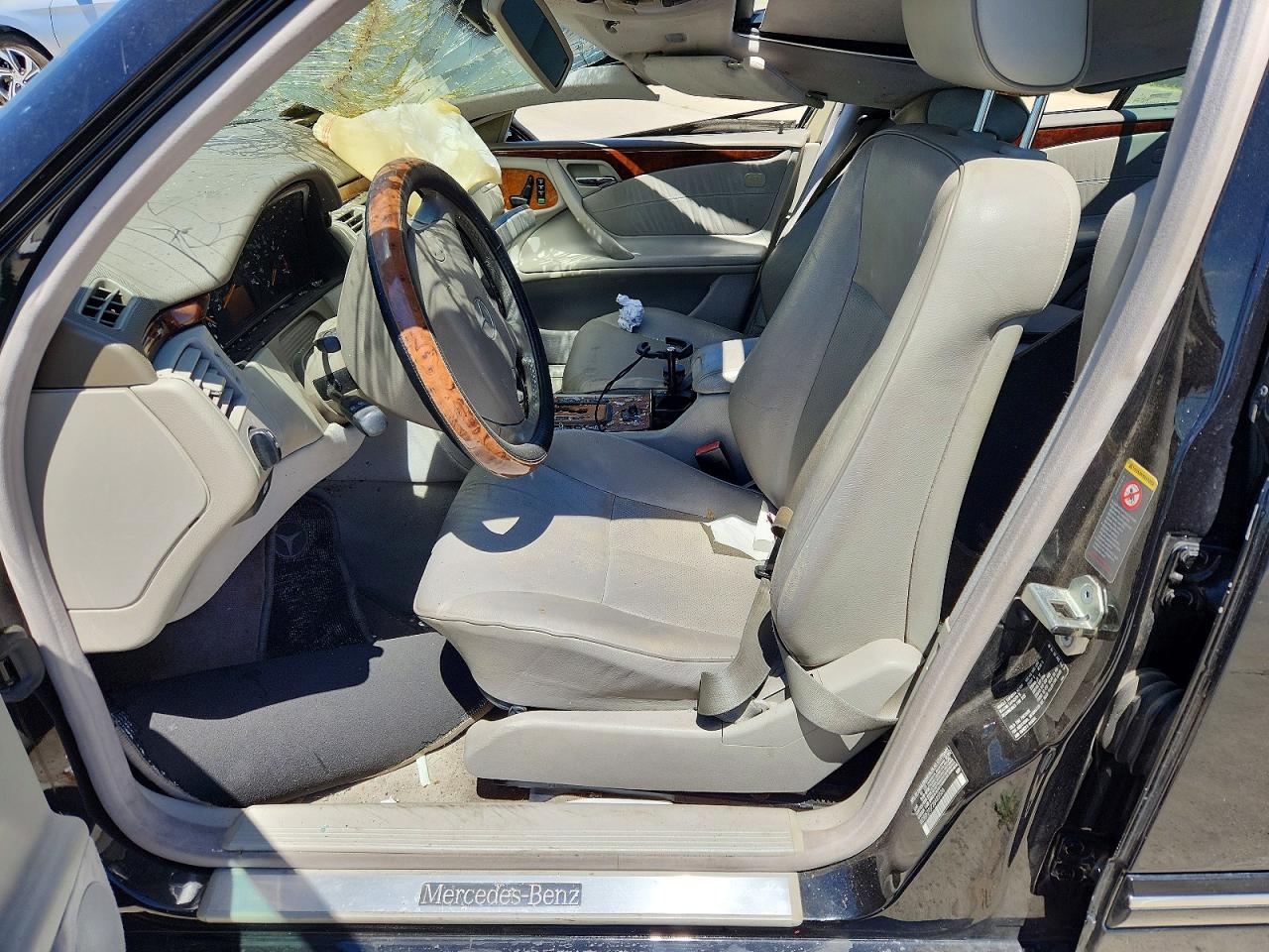 2002 Mercedes-benz E 430 Черный vin: WDBJF70J72B485506