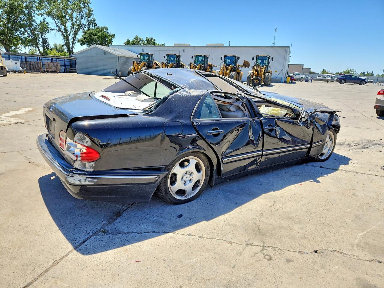 2002 Mercedes-benz E 430 Черный vin: WDBJF70J72B485506